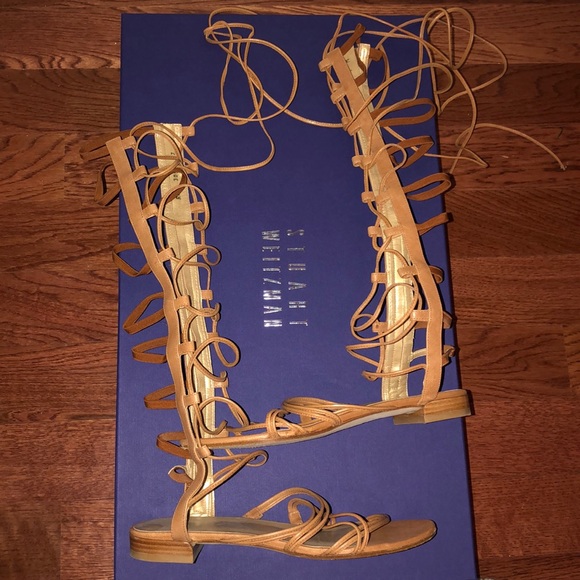 Stuart Weitzman Sparta Gladiator sandal - Picture 2 of 4